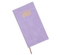 VILLCASE Agenda Tascabile PU Elegante Pianificatore Settimanale Portatile con Copertina Pelle per Ufficio e Personale Compatto e