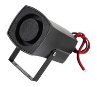 VILLCASE Allarme Retromarcia 12v per Veicoli Suono Bibi, Installazione Facile, Materiale Plastico Nero, Sirena di Sicurezza per Uso Durante la Retromarcia