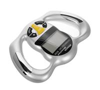 VILLCASE Analizzatore Portatile di Grasso Corporeo Digitale Misurazione Bmi Indice, Dispositivo Abs Argento per Uso in Qualsiasi Momento e Luogo per Monitoraggio Accurato della Salute