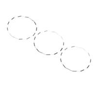 VILLCASE Anello Distanziatore Movimento Orologio 3 Pezzi Set Supporto Movimento e Assorbimento Urti per Riparazione Orologi Meccanici Uomo