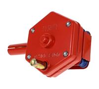 VILLCASE Avvolgitore Manuale per Pellicola Serra Argano a Manovella, Montaggio Rapido e Regolazione Flusso Aria per Ambienti Agricoli