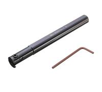 VILLCASE Barra Alesatrice in Acciaio Inossidabile Supporto Per Tornio Barra Alesatrice Per Semifinitura Con Chiave Nero