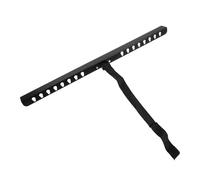 VILLCASE Barra di Supporto e Scanalatura Antiscivolo con Regolazione Precisa in Ferro Nero per Cavalletto da Pittura Accessorio per Studi e Aule