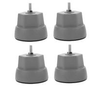 VILLCASE Base per Lavatrice 4 Pezzi Piedini Antivibranti Stabilizzatori in Materiale Resistente, Design a Rastrelliera per Asciugatrice e Lavatrice a Tamburo, Supporto Antiscivolo