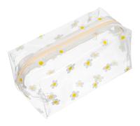 VILLCASE Borsa Cosmetica Trasparente in Pvc Portatile Facile da Accesso per Viaggi di Lavoro e Uso Famigliare