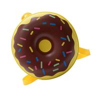 VILLCASE Borsa per Zaino Portatile in ABS Design a Ciambella Zaino per Ragazzi e Ragazze Manico Ergonomico Custodia Portaoggetti Compatta e Leggera per Scuola e Asilo Colore Giallo