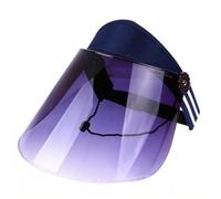 VILLCASE Cappello da Sole Uomo Estivo Regolabile Copertura Completa del Viso e Trasmissione Unidirezionale della Luce per Vacanze Estive e Sport All'aperto