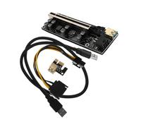 VILLCASE Cavo Di Prolunga Per Gpu Alimentato Estensione Cavo Per Computer Scheda Grafica Riser Prolunga Lunga Porta Usb