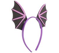 VILLCASE Cerchietto Halloween Donna Elemento Pipistrello Leggero e Confortevole per Feste a Tema e Servizi Fotografici Stile Unico Diavolo