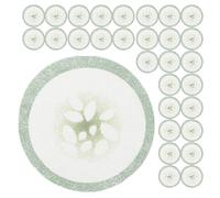 VILLCASE Cerotti Oculari Non Tessuto 200 Pezzi Stampa Cetriolo, Cuscinetti la Cura della Pelle Occhi da Donna, Maschere Idratanti Delicate per Contorno Occhi a Casa