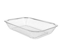 VILLCASE Cestello Porta Posate Lavastoviglie in Acciaio Inossidabile Resistente Contenitore Metallo Multiuso Per Cucina Per Forchette Cucchiai e Bacchette Spazio Ampio e Design Sicuro