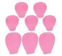 VILLCASE Coperture Protettive P rosa in Silicone Custodia Compatta 8 Pezzi per Pennelli Make Up per Pennelli Viso, per Uso Domestico e Viaggio