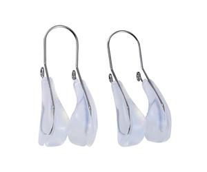 VILLCASE Correttore Naso Clip in Silicone per Sollevamento e Raddrizzamento del Ponte Nasale, 2 Pezzi, Dispositivo per Modellare e Snellire Naso senza Ostruire Respiro