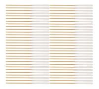VILLCASE Cotton Swabs per Trucco 60 Pezzi Bastoncini in Cotone e Bambù, Assorbimento Forte e Tocco Confortevole, Accessorio Beauty la Cura del Viso