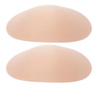 VILLCASE Cuscinetti per Spalle Antiscivolo Autoadesivi in Nylon Khaki, Imbottitura Invisibile Facile da Attaccare, per Ragazze e Abiti senza Tracce