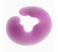 VILLCASE Cuscino Per Viso in Silicone Viola Per Lettino Massaggi, Spa e Istituto Di Bellezza, Forma Scoiattolo, Materiale Confortevole e Resistente