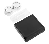 VILLCASE Custodia Portatile per con Doppio Scomparto Contenitore da Viaggio Compatto con Finitura Satinata Anti-Impronte Sigillo Umidità Protettivo per Quotidiano e Viaggi