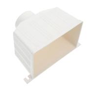 VILLCASE Deviatore di Grondaia in Pvc 75x50 Resistente Antiscivolo per Raccolta Acqua Piovana e Pluviali per Coperture Ville, Kit Installazione Facile e Metodo di Drenaggio Efficiente