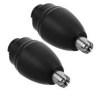 VILLCASE di Ricambio per Rifinitore Naso 2 Pezzi Testine Compatibili per Tagliacapelli Naso Orecchie e Sopracciglia Sostituzione senza Attrezzi Materiali Resistenti per Uso