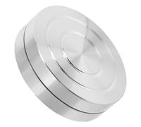 VILLCASE Disco Rotante in Alluminio per Ceramica Piatto Girevole Manuale per Lavori Artigianali Sculture e Modellazione Argilla Supporto Rotante e Stabile per Creazioni Ceramica