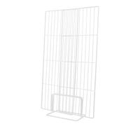 VILLCASE Divisorio per Congelatore in Ferro Bianco Telescopico 32-34 Cm, Ottimizzazione Spazio e Resistente per Ripiano Frigorifero, per Vari Scenari di Stoccaggio