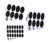 VILLCASE Etichette Adesive per Bottiglie da Cucina Impermeabili, Set da 148 Pezzi Etichette Ovali Minimaliste per Barattoli di Spezie e Contenitori, per Organizzazione in Cucina e Ufficio