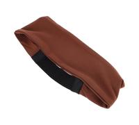 VILLCASE Fascia Sportiva Donna Elasticizzata Nylon Marrone, Ampia e Morbida per Assorbire Sudore e Prevenire Gocce, per Running e Basket