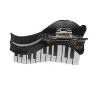 VILLCASE Fermaglio in Acetato Chioma per Forma di Pianoforte Ondulato Colori Resistenti per Feste e Celebrazioni permanti della Musica