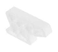 VILLCASE Fermo Porta e Finestra in Plastica Bianco Struttura a Cuneo Multifunzionale per Appartamenti e Spazi Abitativi, Previene Movimenti Indesiderati Sicurezza