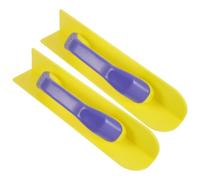 VILLCASE Frattazzo Angolare in Plastica 2 Pezzi per Finitura Netta e Precisa degli Angoli Interni Progetti di Ristrutturazione Casa