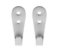 VILLCASE Ganci per Scale a Castello in Metallo Resistente 2 Mm Spessore, Set 2 Pezzi, Staffe di Fissaggio Sicure per Accessori Letto a Castello e Uso Multi-scene