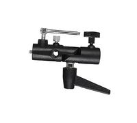 VILLCASE Girevole per Ombrello Tipo Metallo per Flash Fotografico Professionale Compatibile Treppiedi e Portaombrelli per e Illuminazione