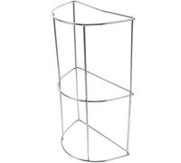 VILLCASE Graticola per Barbecue in Acciaio Inossidabile Argento, Supporto per Arrosto Riutilizzabile e Facile da Pulire, per Picnic All'aperto e Campeggio