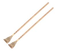 VILLCASE Grattaschiena in Legno di Palissandro 2 Pezzi, Stick per Fermare Prurito alla Schiena, Strumento Portatile per Massaggi Rilassanti, per Uomo e Uso Domestico