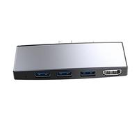 VILLCASE Hub Supporto Dock USB Dati Portatile Hub Dati USB per Computer Compatibile Surface Pro