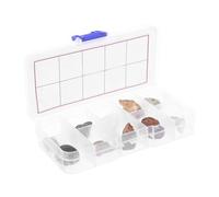 VILLCASE Kit Di Raccolta Rocce e Minerali Per Ragazzo Con Fossili e Include Scatola Espositiva e Guida Didattica Per Geologia Casa Classe