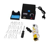 VILLCASE Kit Pirografia Legno Professionale con Penna Elettrica Temperatura Regolabile Impugnatura Ergonomica Leggera per Incisione e Carving per Artigianato Regali Fatti Mano e Progetti