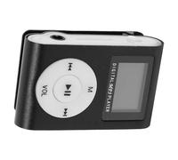 VILLCASE Lettore Mp3 Clip Mini Schermo Lcd, Alluminio, Supporto Micro Sd Fino a 32gb, Batteria Ricaricabile, Design Compatto per Ascolto Portatile
