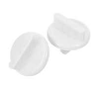 VILLCASE Manopola universale per termostato frigorifero e congelatore, 2 pezzi, colore bianco, 27 mm, realizzata in ABS, ideale per cucina, miglior controllo della temperatura