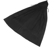 VILLCASE Mantello da Halloween Nero per Cosplay e Feste a Tema, Leggero e Pratico, Facile da Indossare, Lunghezza 120cm Cappuccio per Costume da Strega e Vampiro