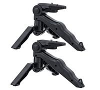 VILLCASE Mini Treppiede per Action Camera Supporto Portatile da Tavolo 2pezzi in Plastica per Smartphone e Videoregistrazione