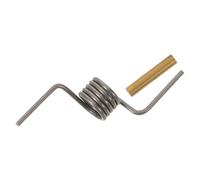 VILLCASE Molla per Porta Frigorifero 2 Pezzi Tubo in Rame Accessori per Cerniera a Molla Ricambio Telaio Verticale per Elettrodomestici da Cucina Sigillatura Ermetica per Uso Domestico