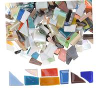 VILLCASE Mosaic Tiles Irregolari Vetro Colorato Pezzi Piccoli per Kit Diy Creativi Decorazioni Artigianali e Gioielli Mosaic Tiles Crafts Kit per Adulti