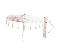 VILLCASE Ombrello Nappe di Seta 82 CM per Ritratti e Danza Tradizionale Ombrello Parasole in Stile Cinese Motivo Farfalla