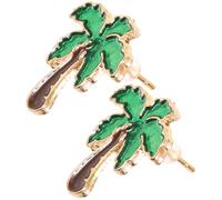 VILLCASE Orecchini a Bottone da Donna a Forma di Albero di Cocco Gioielli Leggeri e Comodi per Uso Quotidiano Accessori Estivi Trendy per Valorizzare la Carnagione