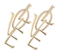 VILLCASE Orecchini Pendenti da Donna Lettere d'Amore Gioielli Leggeri per Ragazze Adolescenti Accessori Moda per Serate Romantiche Regalo Elegante per Compleanni e Anniversari