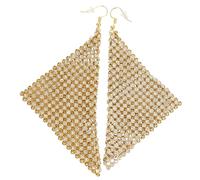 VILLCASE Orecchini Pendenti Lunghi con Cristalli Color Oro Accessori per le Orecchie da Donna Leggeri e Resistenti Regalo Elegante per Ragazza Moglie e Amiche