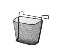 VILLCASE Organizer da Appendere per Scrivania in Ferro Nero, Cestino Portaoggetti da Ufficio Sospeso, Contenitore Porta Penne e Documenti per Camera e Cucina, Risparmio Spazio