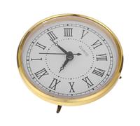 VILLCASE Orologio al Quarzo Intarsiato Orologio da Parete Fai da Te Quadrante di Ricambio per Orologi Sveglie Rotonda