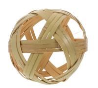 VILLCASE Pallina Intrecciata in bambù Naturale per Decorazioni Ecologiche Tradizionali e Culturali per Festival Eventi e Ambienti Vintage